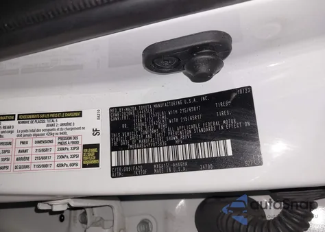 2023 Toyota Corolla Cross Le из США, поврежденный, VIN 7MUBAABG4PV075836